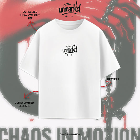 CHAOS IN MOTION TEE - Heavyweight oversized tee
