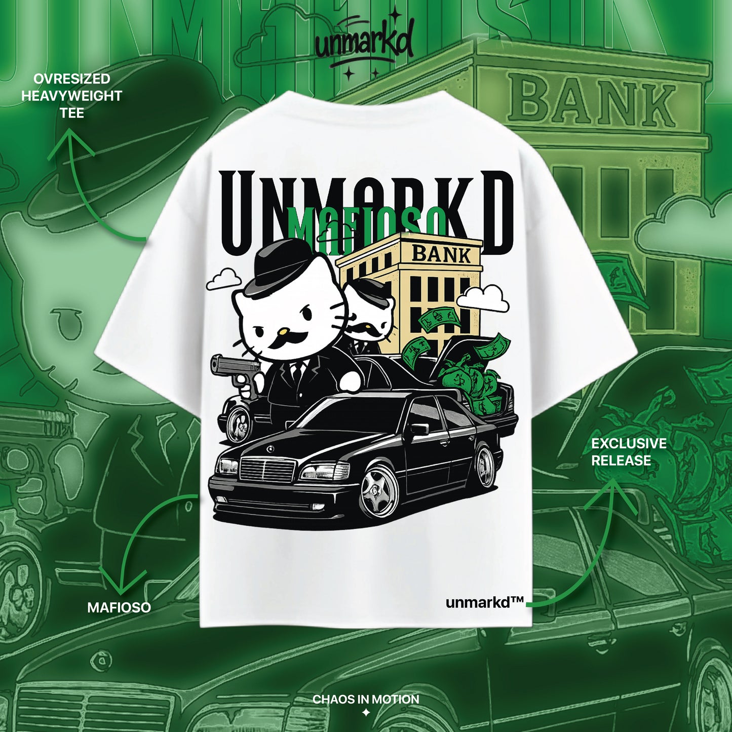 MAFIOSO TEE - Heavyweight oversized tee