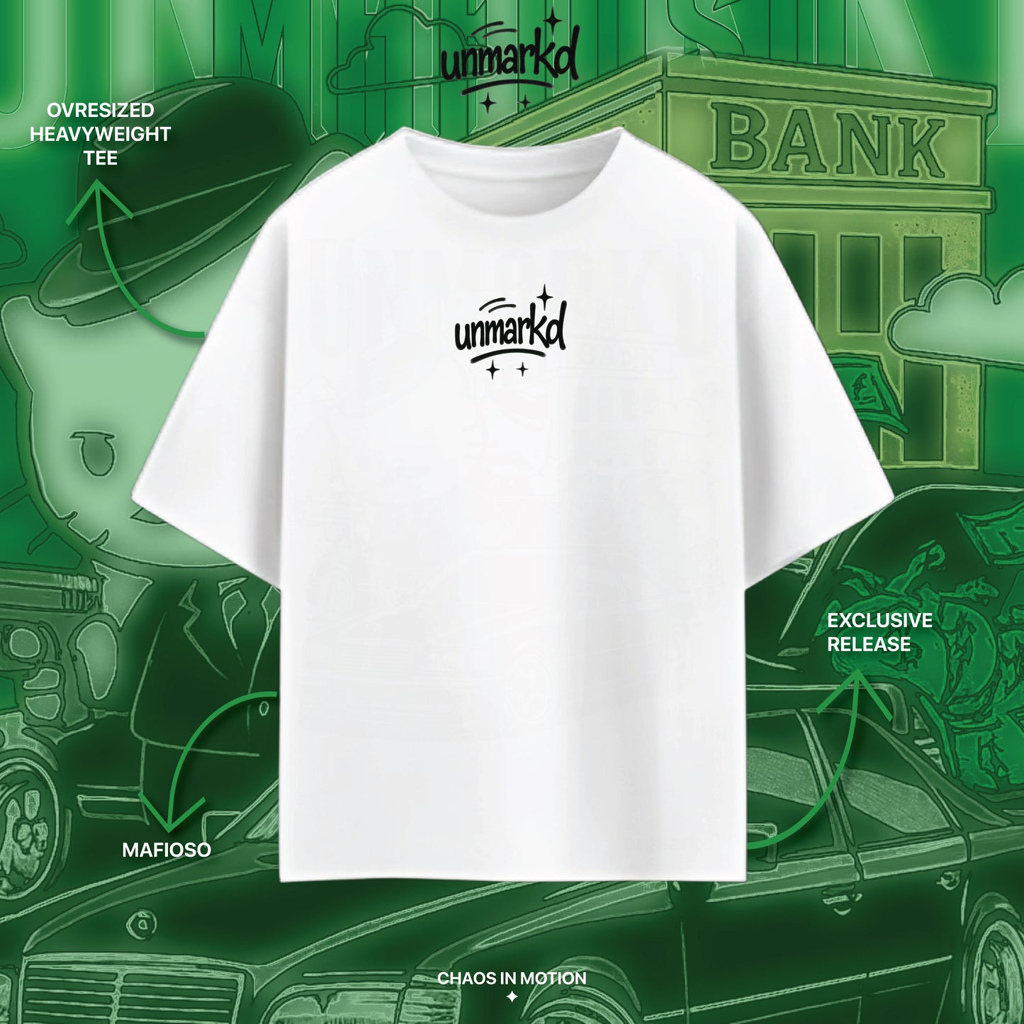 MAFIOSO TEE - Heavyweight oversized tee