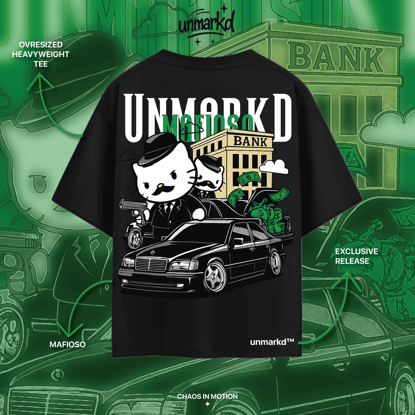 MAFIOSO TEE - Heavyweight oversized tee