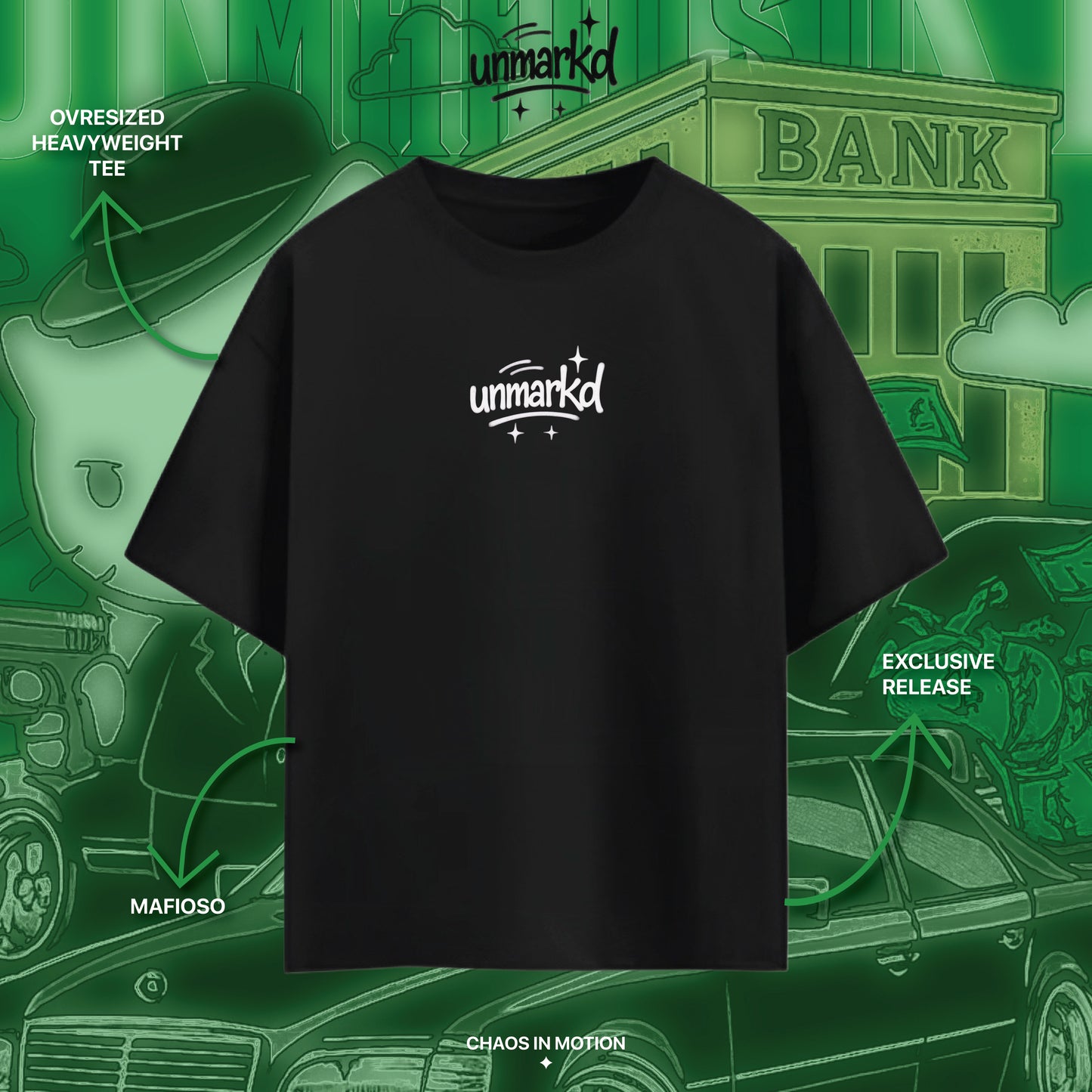 MAFIOSO TEE - Heavyweight oversized tee
